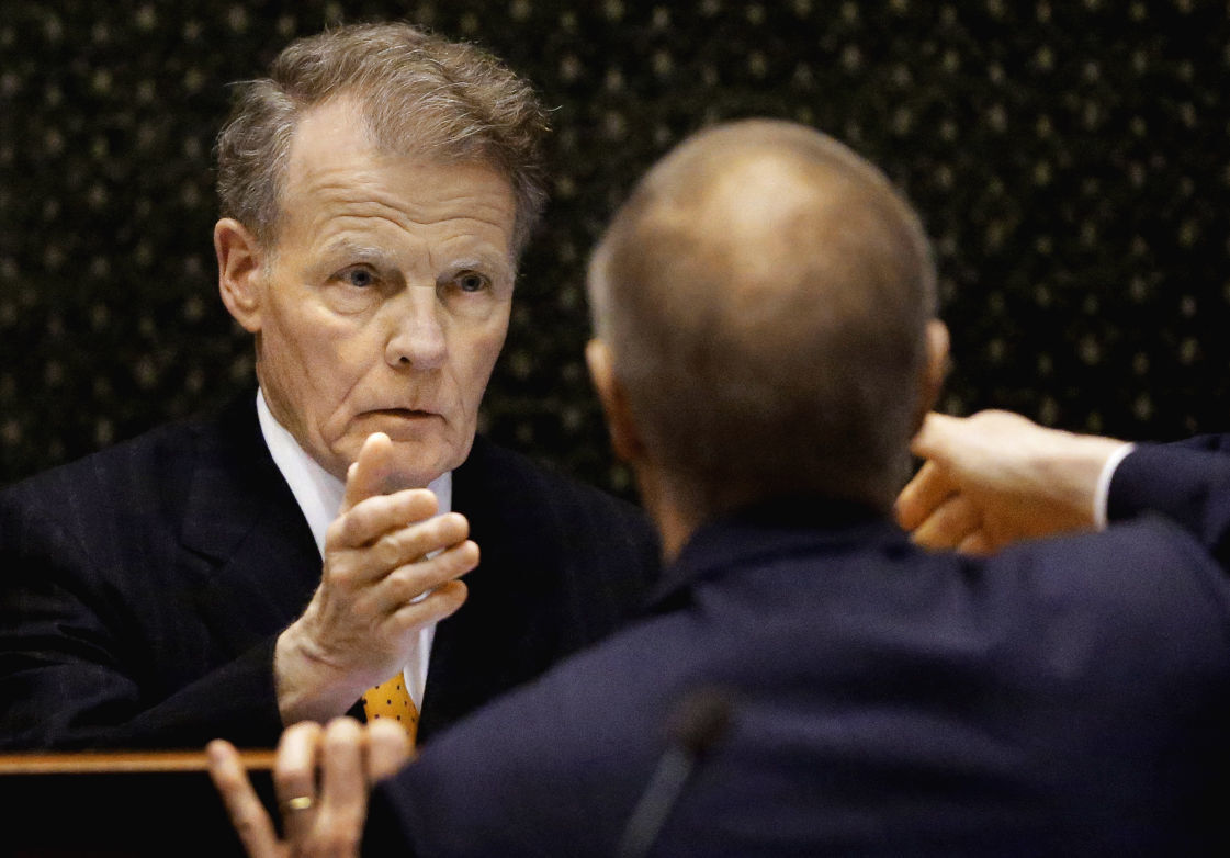 Michael Madigan, Bruce Rauner